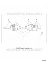 DRIVE TRAIN, TRANSMISION DELANTERA SHAFT