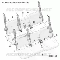 ASIENTO BELT MOUNTING