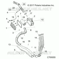 ENGINE, TOMA DE AIRE SYSTEM