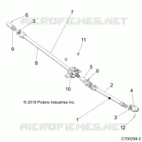 TREN, FRONT PROP SHAFT