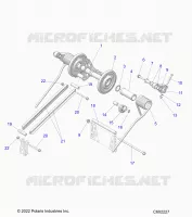 SUSPENSION, TRASERO ARM PAR