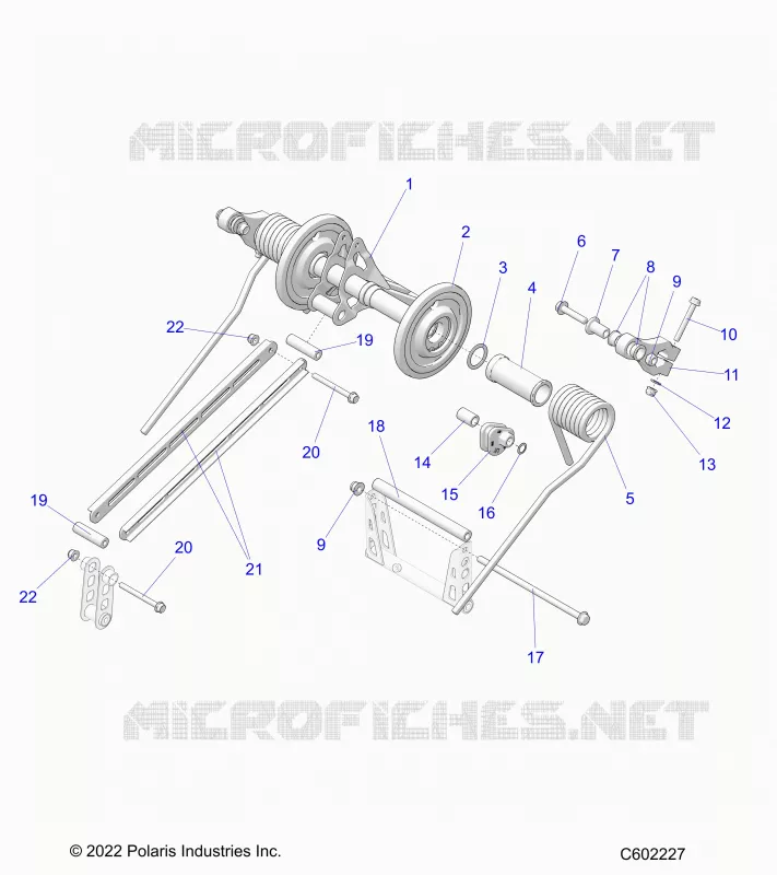 SUSPENSION, TRASERO ARM PAR