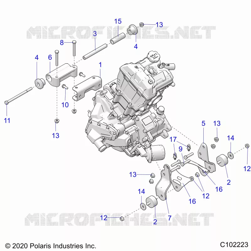 MOTOR, MOUNTING
