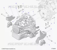 TREN, TRANSMISSION MOUNTING