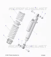 SUSPENSION, CHOQUE FRONTAL MOUNTING