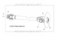 DRIVE TRAIN, FRONT DEL EJE DE PROPULSIÃN
