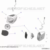 ELECTRICA, AUDIO, FRONT SPEAKER