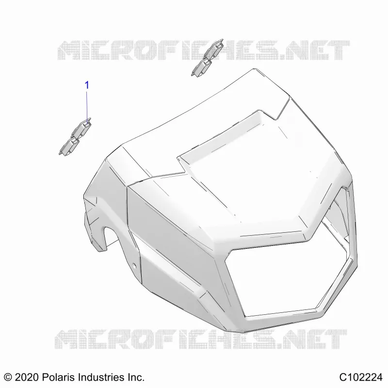 FARO DELANTERO POD, PLUGS