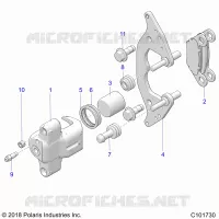 FRENO FRONTAL CALIPER