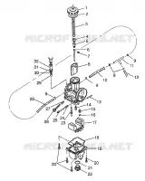CARBURADOR 700 RMK 0970966, 700 SKS 0970566, AND EUROPEAN 700 SKS E970566 (4938573857C010)