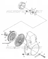 ARRANQUE DE RETROCESO 500 RMK 0982964 and EUROPEAN 500 RMK E982964 (4942634263D002)
