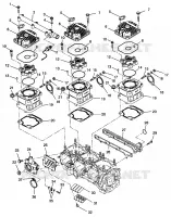 CILINDRO ULTRA SKS 0960578, EUROPEAN ULTRA SKS E960578, AND ULTRA RMK 09609 (4931683168C009)