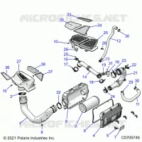 ENGINE, TOMA DE AIRE SYSTEM