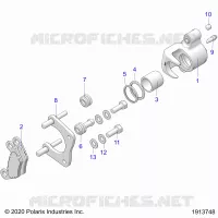 BRAKES, PINZA TRASERA