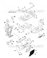 FRONT RACK AND PARACHOQUES DELANTERA