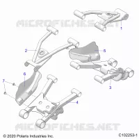 SUSPENSION TRASERA CONTROL ARMS