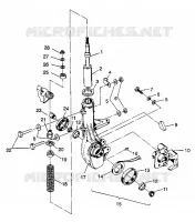 PUNTAL MONTAJE DELANTERA 4X4 350L S938139 (4924342434014A)