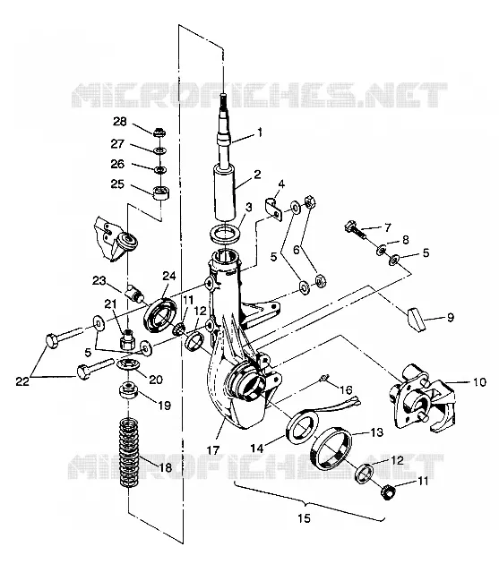 PUNTAL MONTAJE DELANTERA 4X4 350L S938139 (4924342434014A)