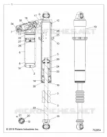SUSPENSIÃ“N DELANTERA SHOCK INTERNALS