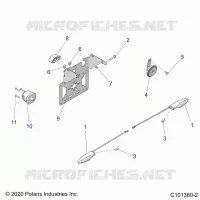 ELECTRICA, TURN SIGNALS, HORN, AND LICENSE PLATE LIGHT