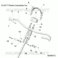 STEERING, SOPORTE DE MANILLAR
