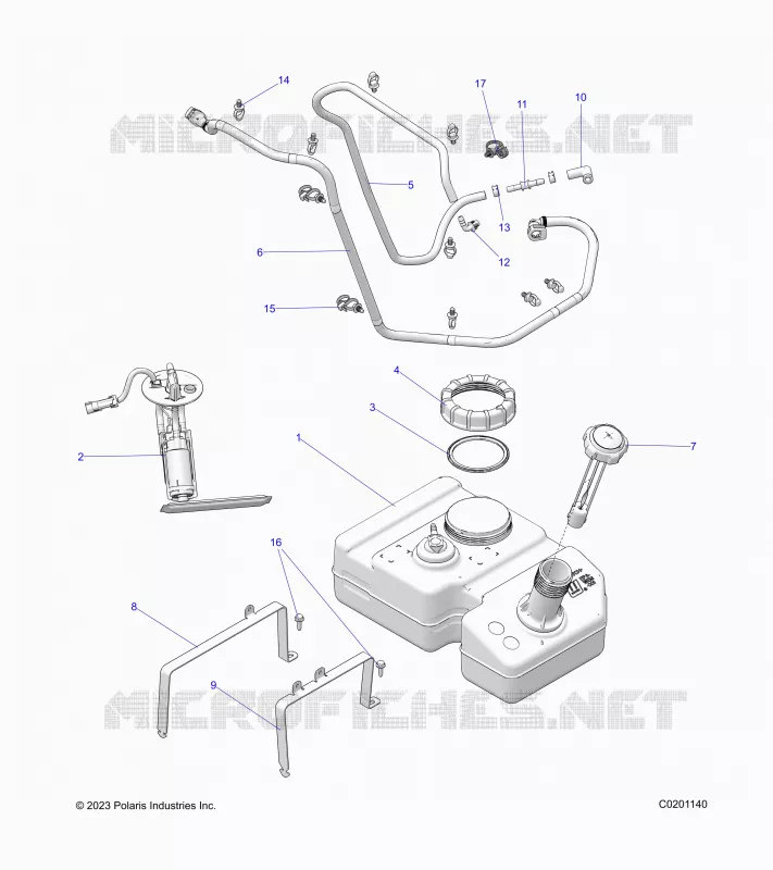 SISTEMA DE COMBUSTIBLE, FUEL TANK AND RELATED