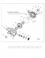 TREN, REAR GEARCASE INTERNALS