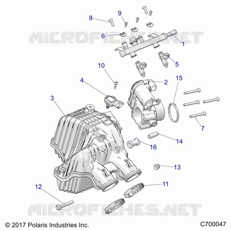 ENGINE, TOMA DE AIRE MANIFOLD, THROTTLE BODY, FUEL RAIL