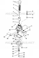 CARBURADOR TRAN SPORT 0960143 AND  EURO TRAN SPORT E960143 (4932273227C008)