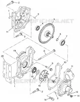 BOMBA DE AGUA 700 XCR 0985678(A) and EUROPEAN 700 XCR E985678 (4943114311D001)