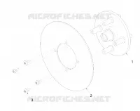 RUEDAS, COMPONENTS, END, 9.21 INCH, DISC 4 BOLT