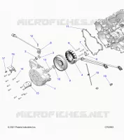ENGINE, STATOR AND FLYRUEDA