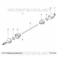 DRIVE TRAIN, DRIVE EJE TRASERO