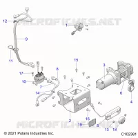 CHASSIS, CABRESTANTE