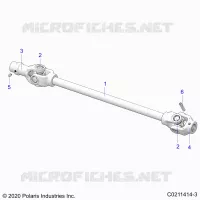 TREN, FRONT PROP SHAFT