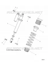 SUSPENSION, CHOQUE FRONTAL MOUNTING