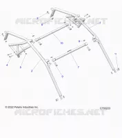 CHASSIS, CAB BASTIDOR