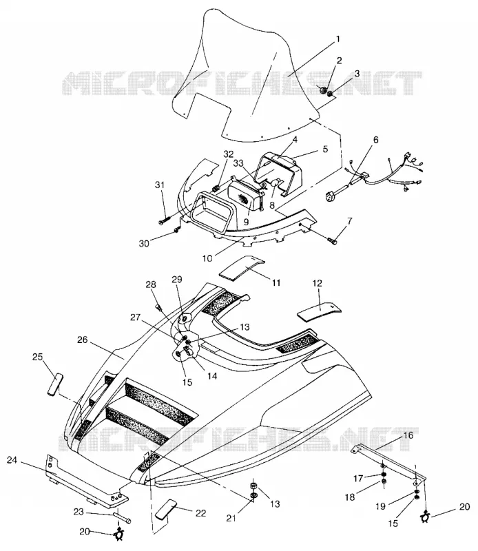 CAPUCHA LITE GT 0963133 and EUROPEAN LITE GT E963133 (4933083308A009)