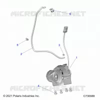 TREN, FRONT GEARCASE MOUNTING