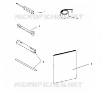 KIT DE HERRAMIENTA ULTRA SKS 0960578, EURO ULTRA SKS E960578, and  ULTRA RMK 0960978 (4931683168D004)