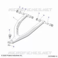 SUSPENSIÃ“N DELANTERA CONTROL ARMS UPPER