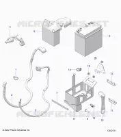 ELECTRICA, BATTERY/BOX AND CABLES