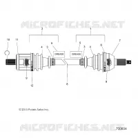 DRIVE TRAIN, EJE MITAD DELANTERA