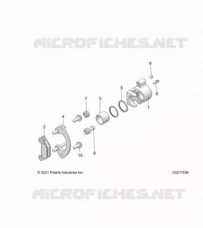 BRAKES, PINZA TRASERA