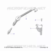 ELECTRICA, IGNITION COIL, WIRE AND SPARK PLUG