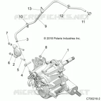 TREN, MAIN GEARCASE MOUNTING