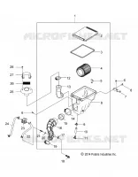 ENGINE, TOMA DE AIRE SYSTEM