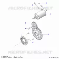 MOTOR DE ARRANQUE DRIVE