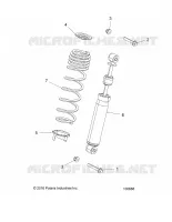 SUSPENSION, CHOQUE FRONTAL MOUNTING