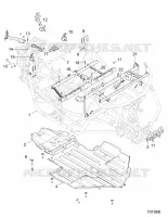 CHASSIS, MARCO PRINCIPAL AND SKID PLATE